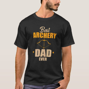 Männer Coole beste Bogenschießen Dad Ever Slogan B T-Shirt