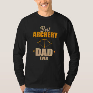 Männer Coole beste Bogenschießen Dad jemals Sagen T-Shirt