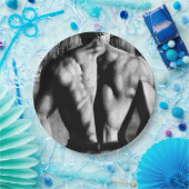 Männer Coole Kunst Zeichne Männliche Bodybuilding  Pappteller (Party)