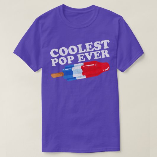 Männer Cooler Pop je Popsicle Funny Retro Bomb Fan T-Shirt (Design vorne)