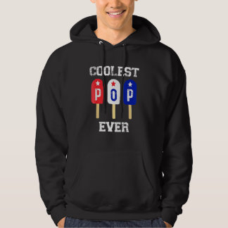 Männer Cooler Pop je Popsison Männer Bester Vater Hoodie