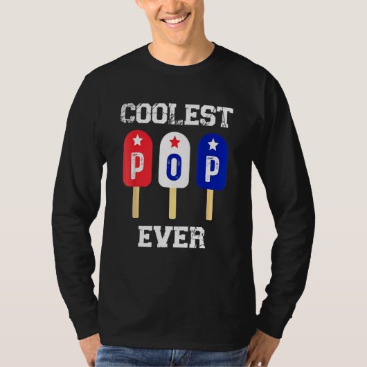 Männer Cooler Pop je Popsison Männer Bester Vater  T-Shirt (Vorderseite)