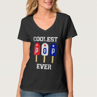 Männer Cooler Pop je Popsison Männer Bester Vater T-Shirt