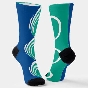 Männer-Crew-Socken mit der Flagge von Ottawa, Kana Socken