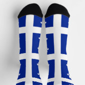 Männer-Crew-Socken mit der Flagge von Quebec, Kana Socken (Oben)