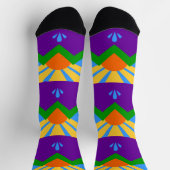 Männer Crew Socken mit Fahne von Manitou Springs (Oben)