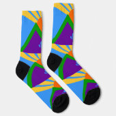 Männer Crew Socken mit Fahne von Manitou Springs (Rechts)