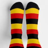 Männer Crew Socken mit Flagge in Deutschland (Oben)