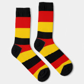 Männer Crew Socken mit Flagge in Deutschland (Rechts)
