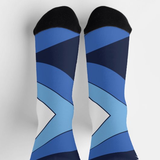 Männer Crew Socken mit Flagge von Columbia, S.C. (Oben)