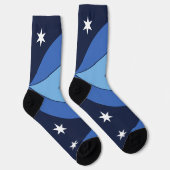 Männer Crew Socken mit Flagge von Columbia, S.C. (Rechts)