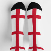 Männer Crew Socken mit Flagge von England, Großbri (Oben)