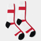 Männer Crew Socken mit Flagge von England, Großbri (Rechts)