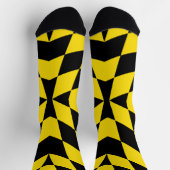 Männer Crew Socken mit Münchner Flagge, Bayern (Oben)
