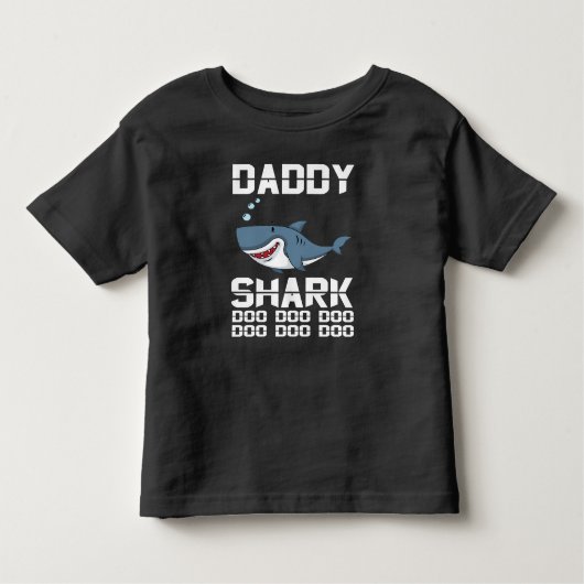Männer Daddy Shark T - Shirt Doo Doo Hai Familie (Vorderseite)