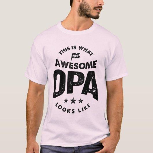 Männer Das ist was für ein Phantastisches Opa-Opa- T-Shirt (Vorderseite)