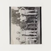 Männer der 50er Jahre Wandteppich (Vorderseite)
