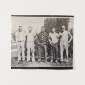 Männer der 50er Jahre Wandteppich (Vorderseite (Horizontal))