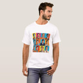 Männer der 80er Jahre T-Shirt (Vorne ganz)