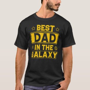 Männer der beste Vater in den Galaxien T-Shirt