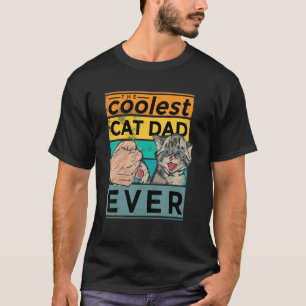 Männer der Coolste KatzenVater je Katzen Vater T-Shirt