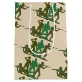 Männer der grünen Armee Mittlere Geschenktüte (Rückseite)