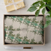 Männer der grünen Armee Seidenpapier (Geschenk)