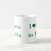 Männer der Liebe I in den Kilts Kaffeetasse (Mittel)