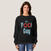 Männer Der Pool-Typ Sweatshirt (Vorne ganz)