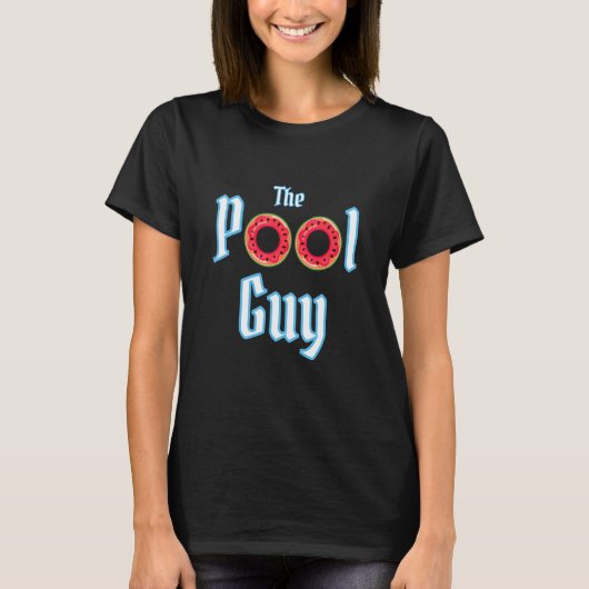Männer Der Pool-Typ T-Shirt (Vorderseite)