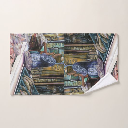 Männer der Wüste, Geschenke des Meeres Badhandtuch Set (Handtuch)