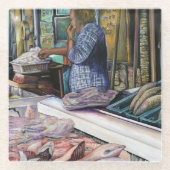 Männer der Wüste, Geschenke des Meeres, Jerusalem Glasuntersetzer (Vorderseite)