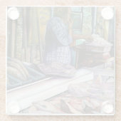 Männer der Wüste, Geschenke des Meeres, Jerusalem Glasuntersetzer (Rückseite)