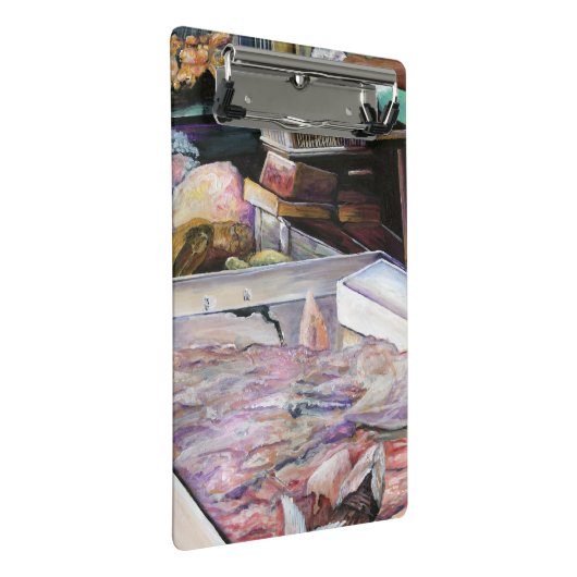 Männer der Wüste, Geschenke des Meeres, Jerusalem Mini Klemmbrett (Schrägansicht)