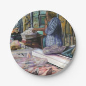 Männer der Wüste, Geschenke des Meeres, Jerusalem Pappteller (Vorderseite)