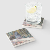 Männer der Wüste, Geschenke des Meeres, Jerusalem Steinuntersetzer (Seitenansicht)