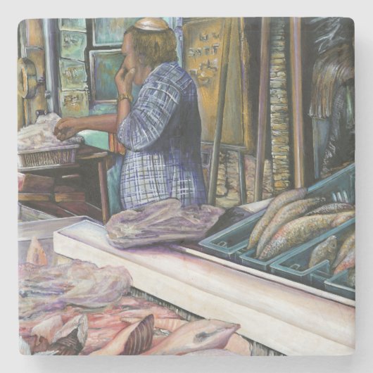 Männer der Wüste, Geschenke des Meeres, Jerusalem Steinuntersetzer (Vorderseite)