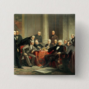 Männer des Fortschritts Button