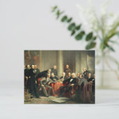 Männer des Fortschritts Postkarte (Stehend Vorderseite)