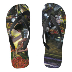 Männer des Handels, Jerusalem Badesandalen