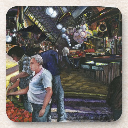 Männer des Handels, Jerusalem Getränkeuntersetzer (Vorderseite)