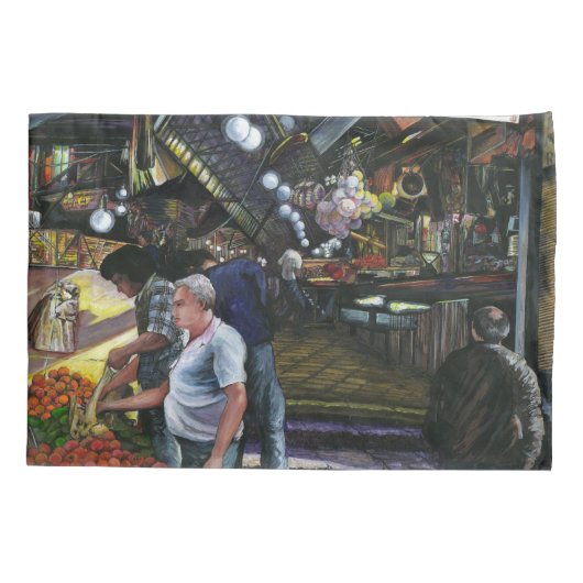 Männer des Handels, Jerusalem Kissenbezug (Rückseite)