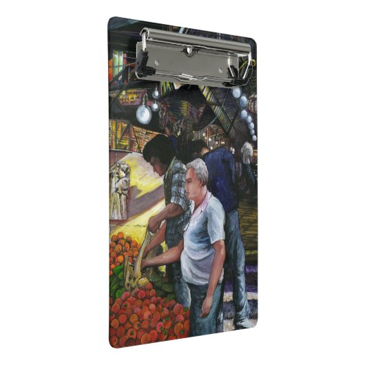 Männer des Handels, Jerusalem Mini Klemmbrett (Schrägansicht)