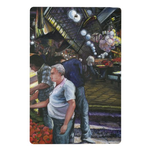 Männer des Handels, Jerusalem Mini Klemmbrett (Rückseite)