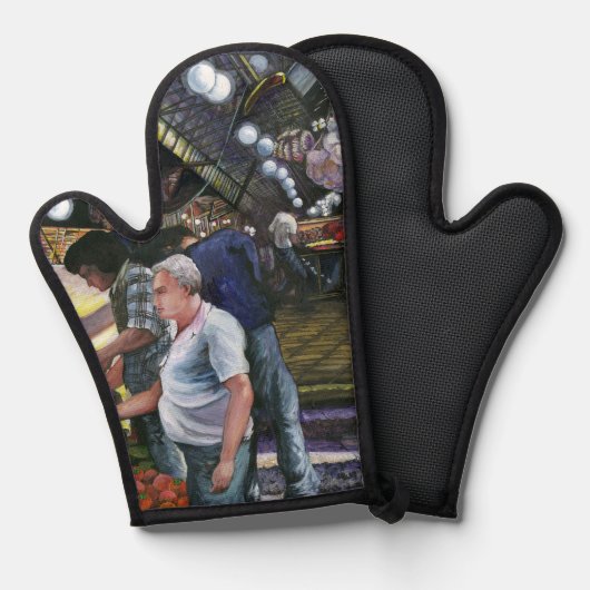Männer des Handels, Jerusalem Ofenhandschuh (Vorderseite/Rückseite)
