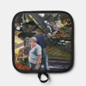 Männer des Handels, Jerusalem Topflappen (Vorderseite)