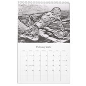 Männer des Steinkalenders Kalender (Feb 2026)