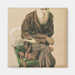 Männer des Tages, Nr. 33, Charles Darwin Magnet