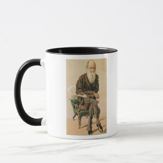 Männer des Tages, Nr. 33, Charles Darwin Tasse (Links)