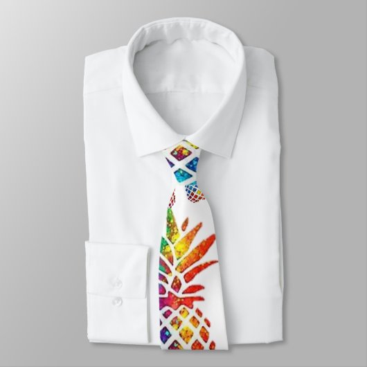 Männer Designer Krawatte Ananas (Gebunden)